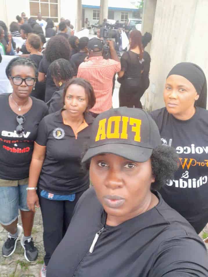 Women Lawyers Join others to Protest Grim Killings of Young Ladies in Port Harcourt