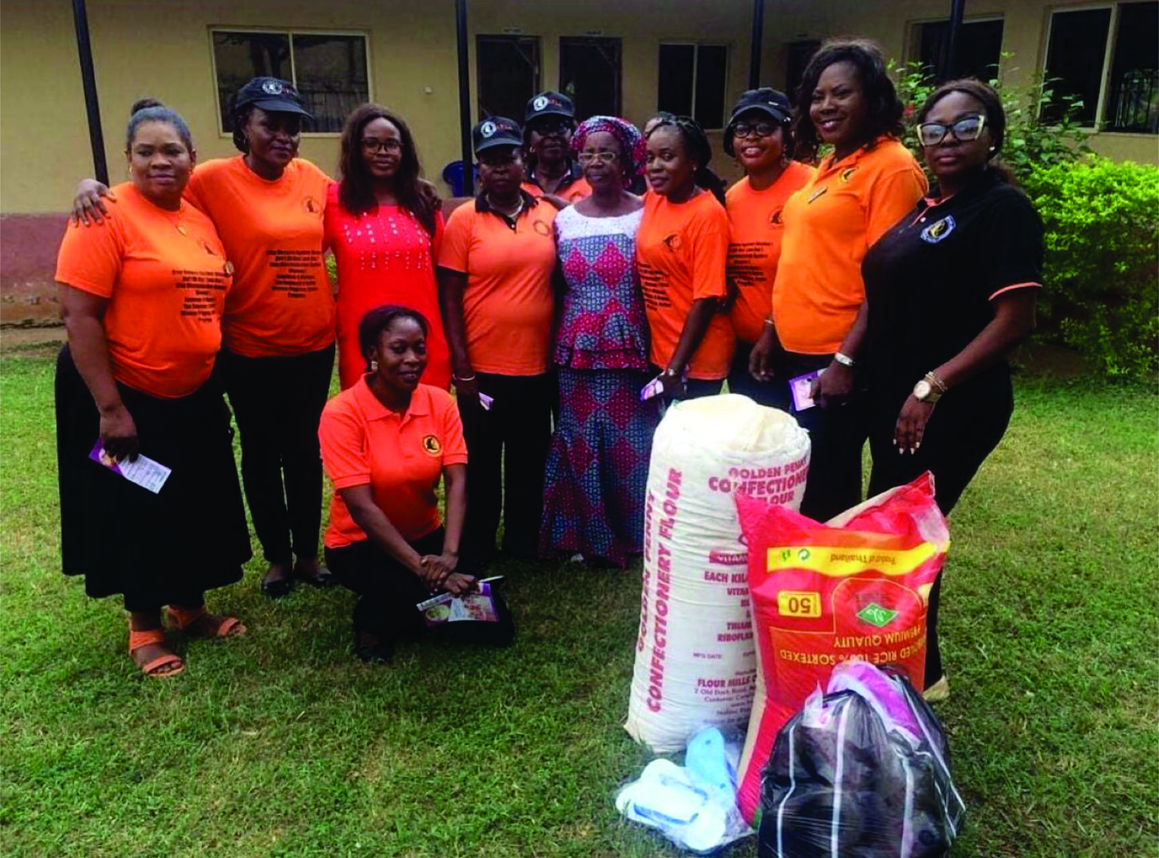 Donation at an Orphanage home in Ikorodu