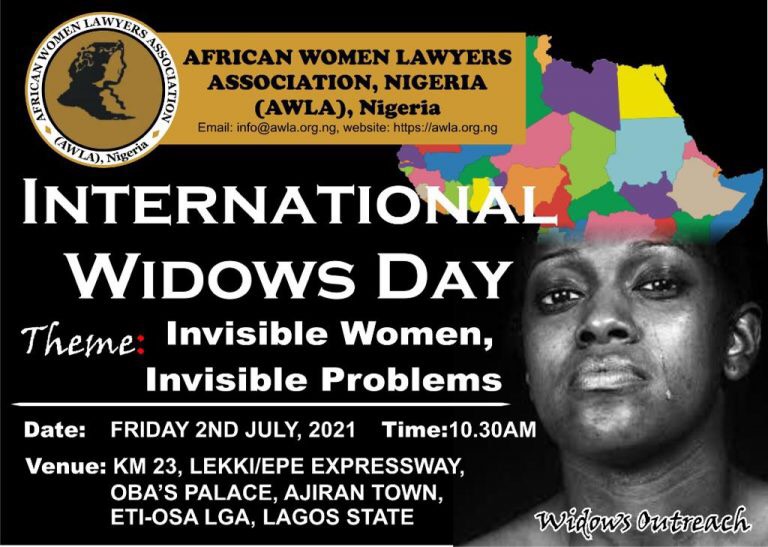 International Widows Day 2021 commemoration