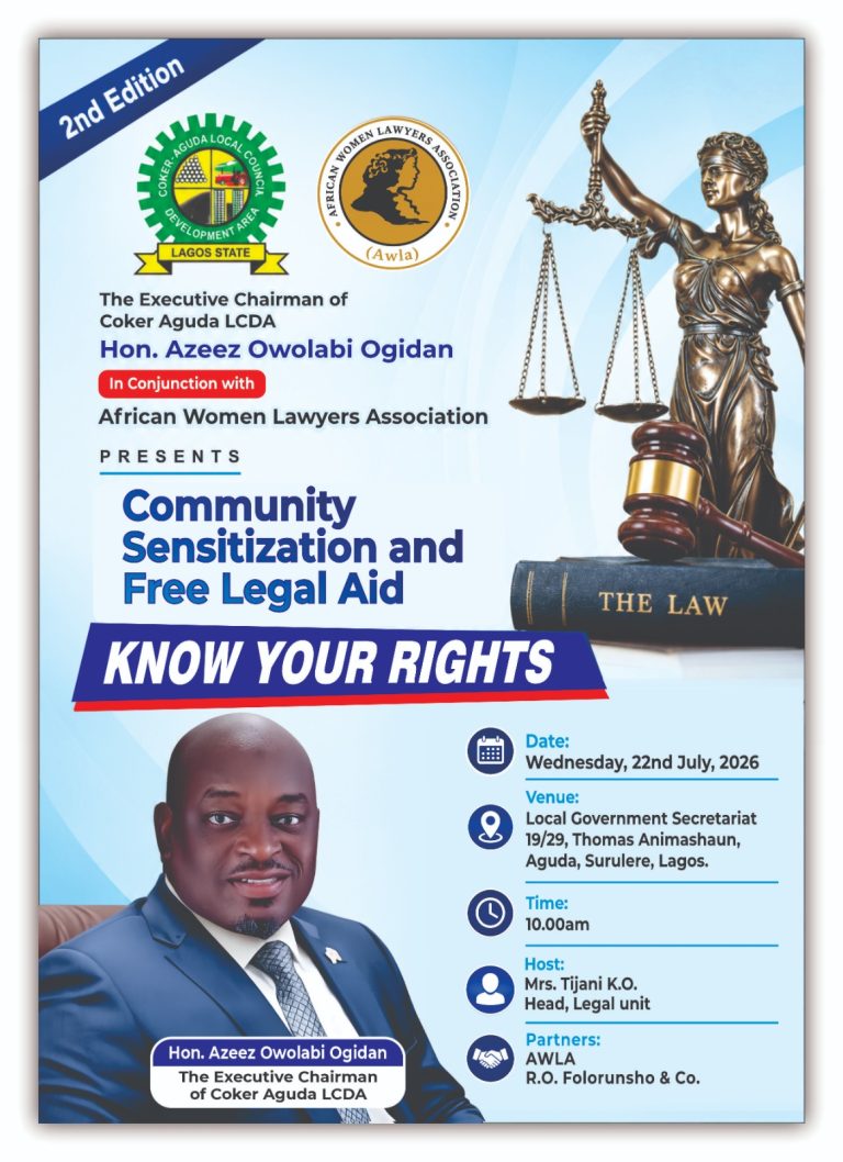 Community Sensitisation and Free Legal Aid
